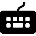 Keyboard Shortcuts SVG Icon